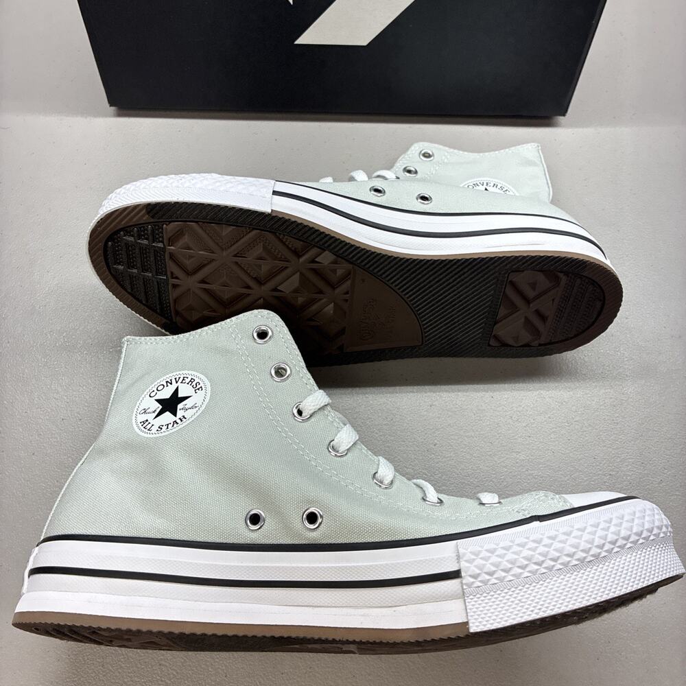 Converse All Star Hi CTAS Eva Lift GS Shoe Size 7Y Gray A13122F New